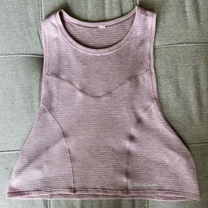 Lululemon cropped muscle tank